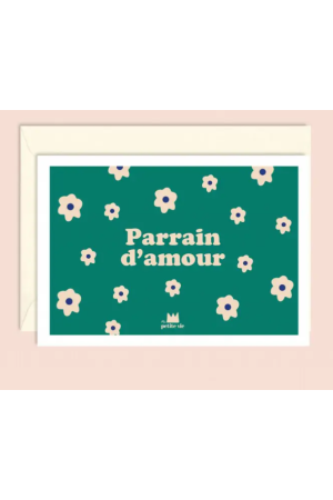 Carte “Parrain d’amour”