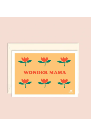 Carte “Wonder mama”