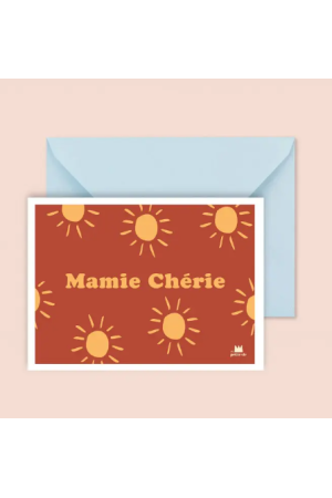 Carte “Mamie chérie”