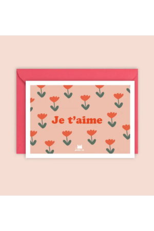 Carte “je t’aime”