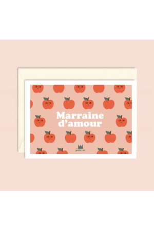 Carte “Marraine d’amour”