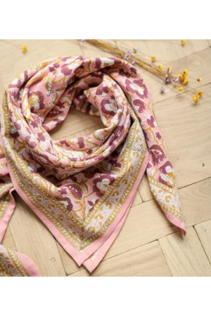 FOULARD Jaya rose blush