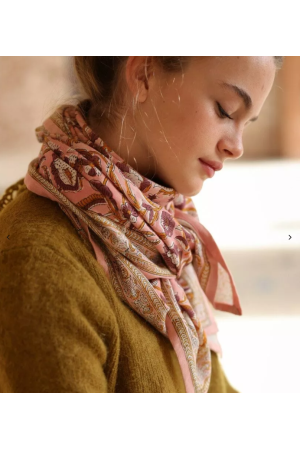 FOULARD Jaya rose blush