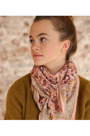 FOULARD Jaya rose blush