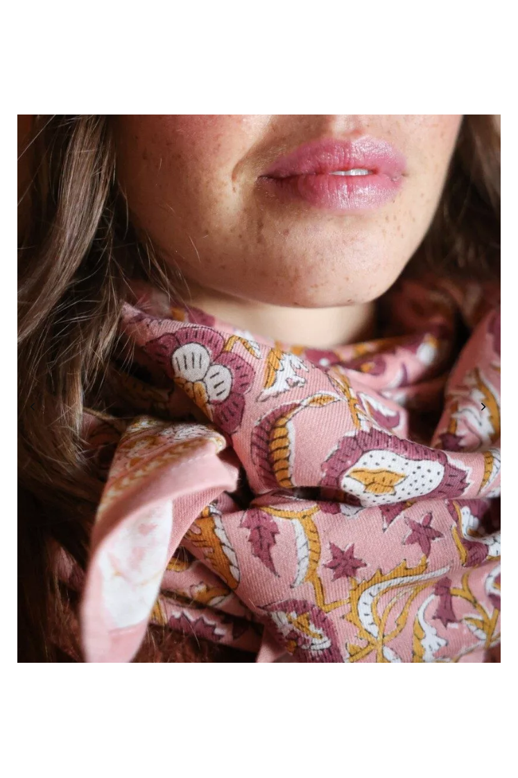 FOULARD Jaya rose blush