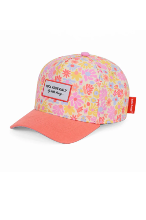 Casquette retro flowers