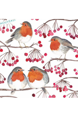 Serviettes de table Bird & berries