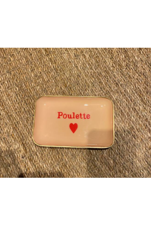 Petit plateau poulette