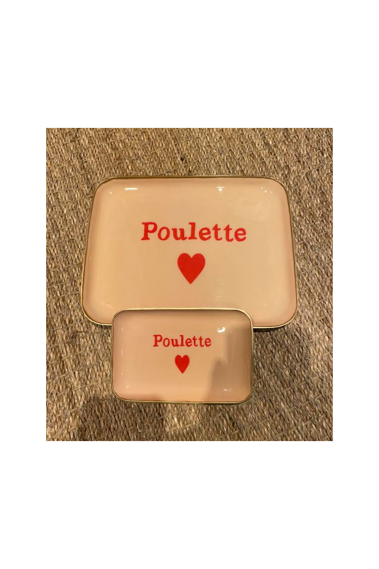 Petit plateau poulette