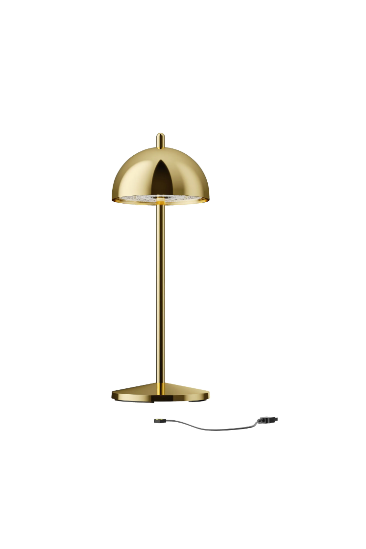 LUNA - Lampe d'extérieur, or H 30cm