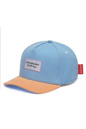 Casquette mini-light bleu/orange