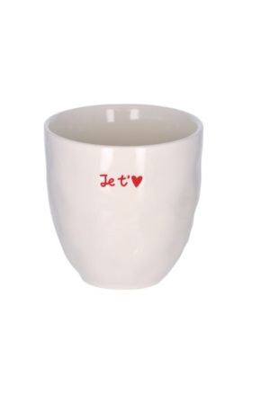 Tasse à café "Je t'aime"