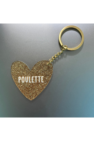 Porte Clé Poulette