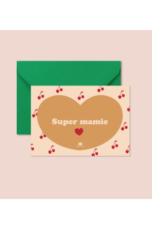 Carte Super mamie