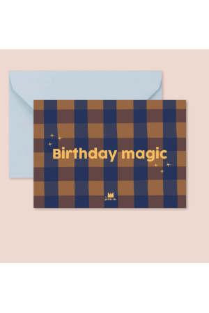 Carte birthday magic