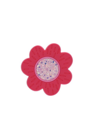 Taille-crayon fleur à paillettes